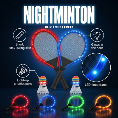 Light Up Badminton Set